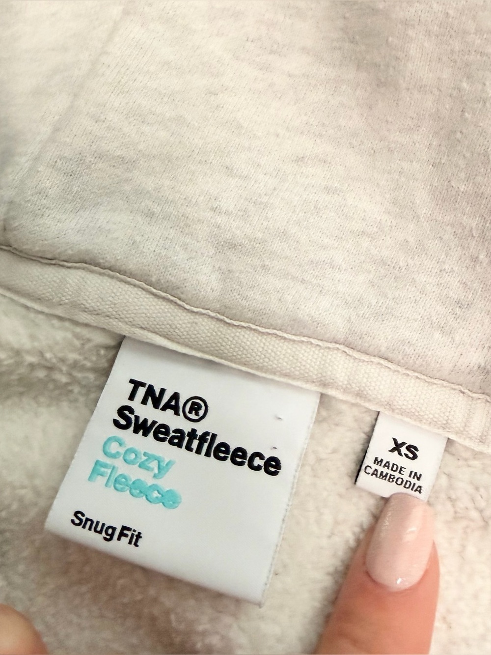 Aritzia Full-Zip Sweatshirt - Picture 4 of 4